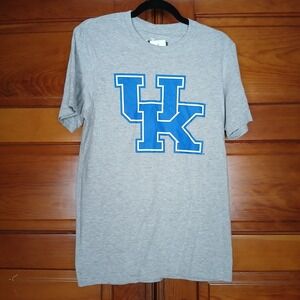 NWT Kentucky Wildcats Fanatics T-Shirt Men's Small Gray Short Sleeve College